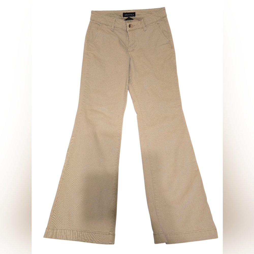 Aeropostale Khaki Buttoned Pants Size 6